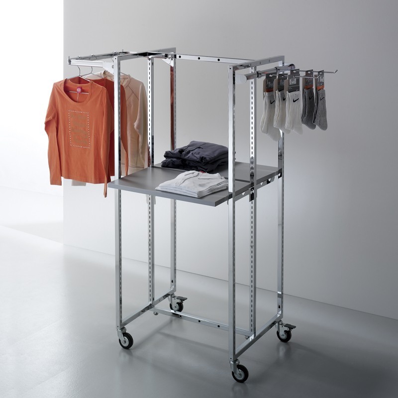 Estante para Centros de Lojas de Roupa