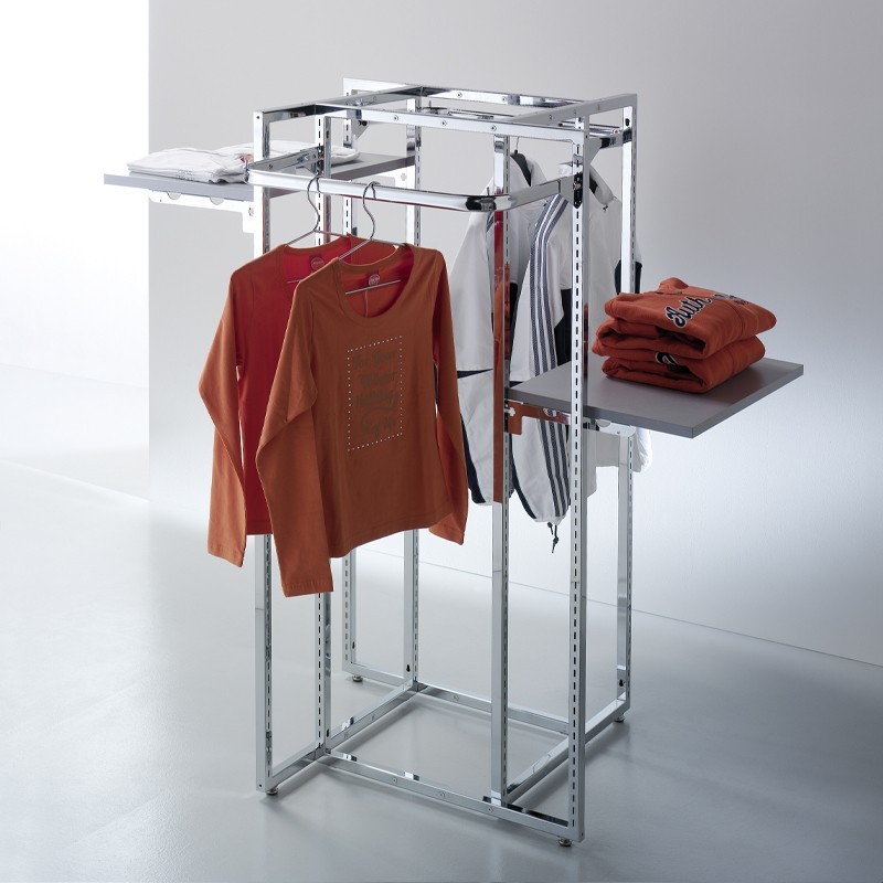 Estante para Centros de Lojas de Roupa