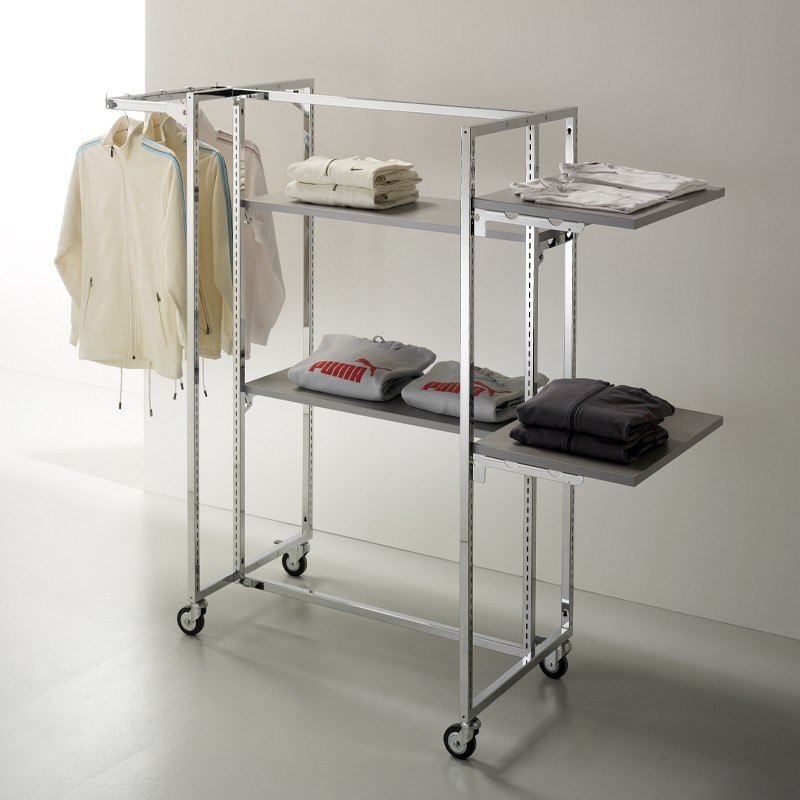 Estante para Centros de Lojas de Roupa