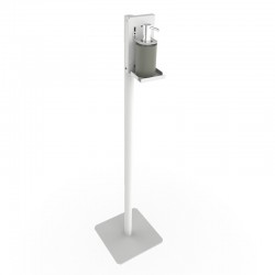 Poste com Dispensador de Álcool-gel Manual