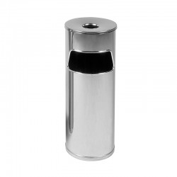 Papeleira Cinzeiro 1 Abertura - 14L - Inox