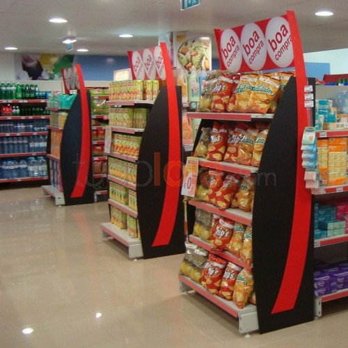 Estantes para Loja Alimentar e Supermercado 015