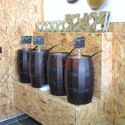 Pipas de madeira para Azeitonas