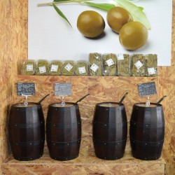 Pipas de madeira para Azeitonas