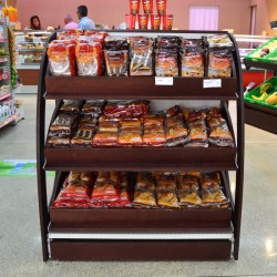 Expositor de Pao para Supermercado