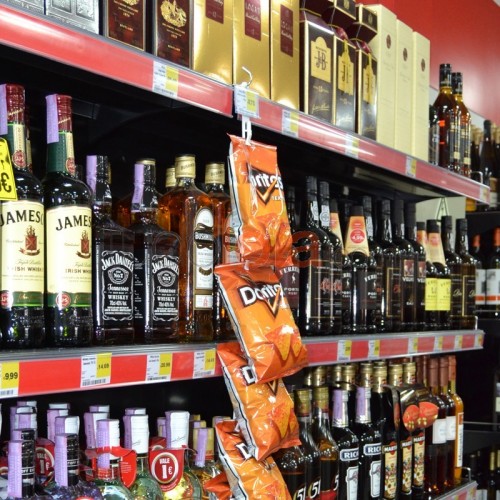 Merchandising para Estante Garrafeira