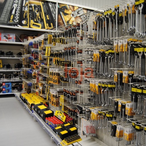 Ganchos para Ferramentas - Equipamento Loja de Bricolage