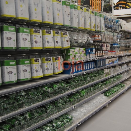 Estantes e Equipamentos para Loja de Bricolage