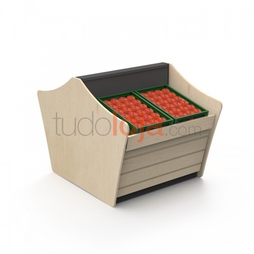 Expositor Gôndola de Fruta e Legumes FrG03 H1060xP1400xL1000