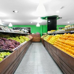 Expositor Gôndola de Fruta e Legumes para Supermercado