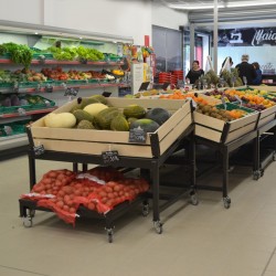 Expositor de Fruta para Supermercado