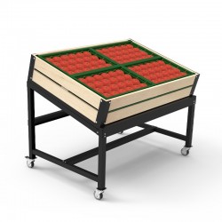 Expositor de Fruta H1038xP908xL1274 para Lojas