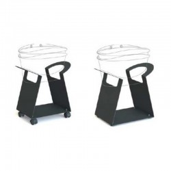 Suporte para empilhar cestas de compras