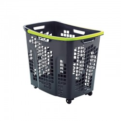 Cesto de compras com 4 rodas