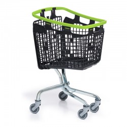 Carro de compras 360º - 100L - Verde