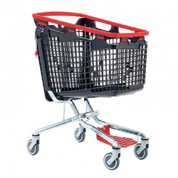 Carro de compras 360º sem porta-bebe - 160L