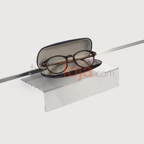 Prateleira transparente para painel multi-sistema