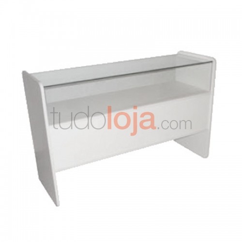 Balcão com Vitrine 905x500x1400 para Loja