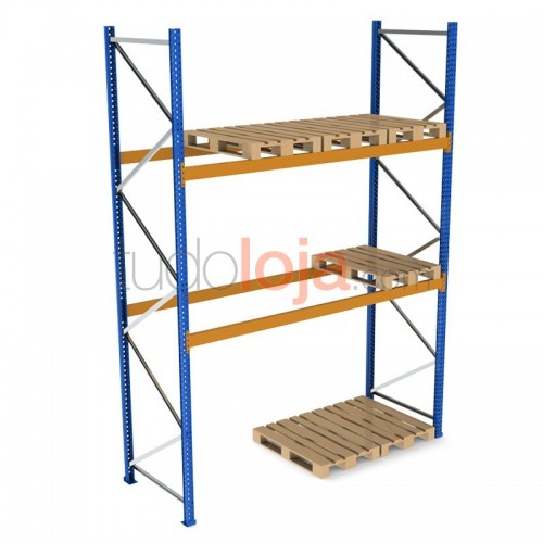 Estantes Rack CP sem Prateleiras