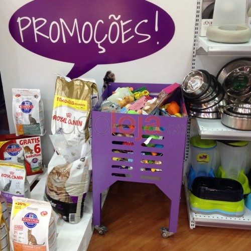 Contentor Saldos para Loja de Animais