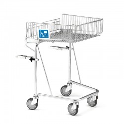 Carro de compras para Pessoas com mobilidade reduzida