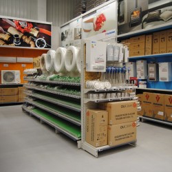 Estante Gondola Centro de Loja de Bricolage