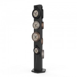 Expositor Perfurado Triplo 1700x400 para centro de Lojas