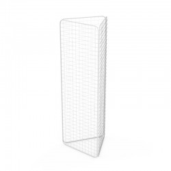 Expositor Triplo com Painéis de Rede H1500x450 para Lojas