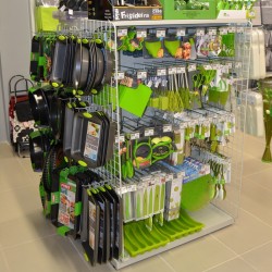 Painel de Rede 1500x450 com Ganchos para Lojas