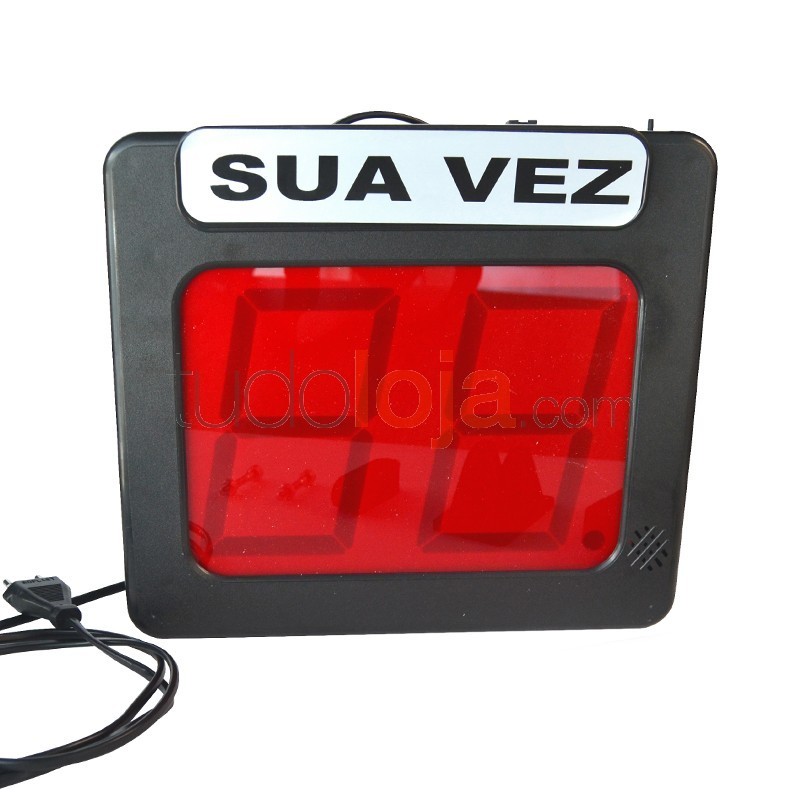Contador eletrônico de Senhas "A Sua Vez"