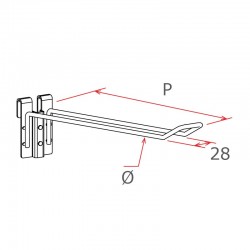 Gancho para Painel de rede