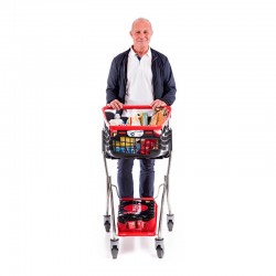 Carrinho de Compras 360º - 75L