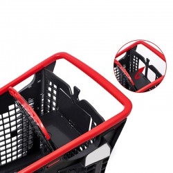 Carrinho de compras com porta-bebe - 200L