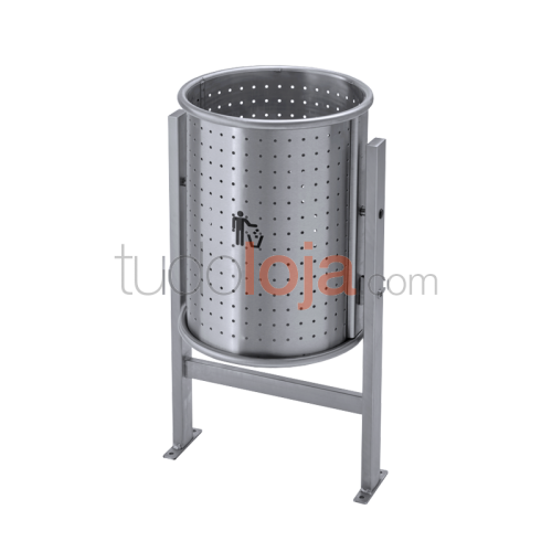 Contentor do lixo para exterior - 55L