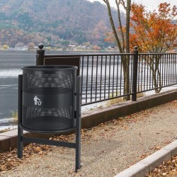 Contentor do lixo para exterior - 80L