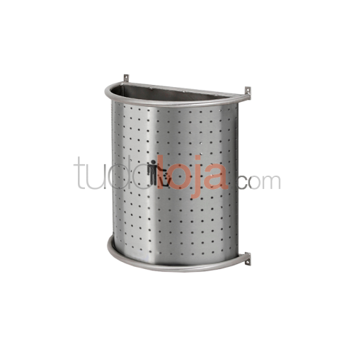 Contentor do lixo para fixar na parede exterior