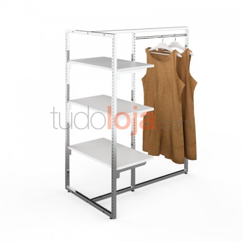 Estante para Centros de Lojas de Roupa