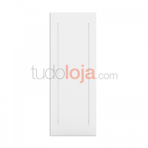 Painel de madeira com 2 Prumos para fixar na parede de Lojas