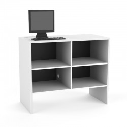 Balcão Madeira LCA 1000x600x1200 para Loja