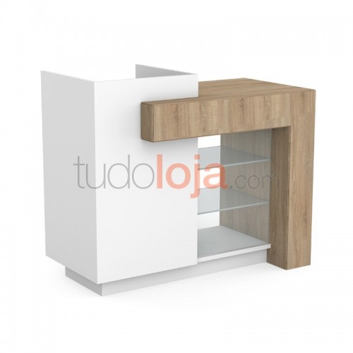 Balcão Vitrine 950x600x1200 para Lojas