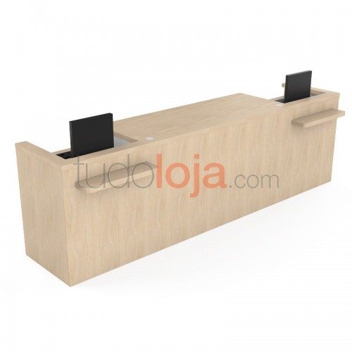 Balcão de madeira para Loja