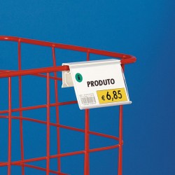 Perfil porta-preço para Arames