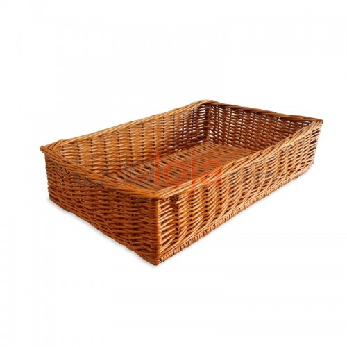 Cesto de vime natural 120x400x600 para 
Supermercado