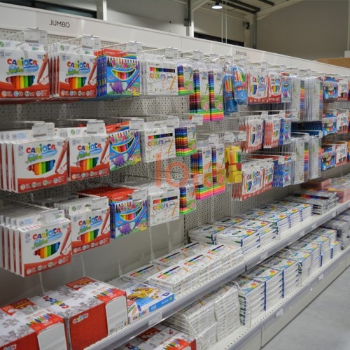 Estante com Ganchos para Papelaria