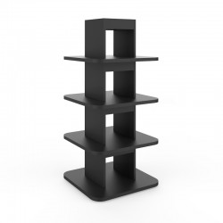 Expositor de Madeira 1400x600 para Loja - Preto