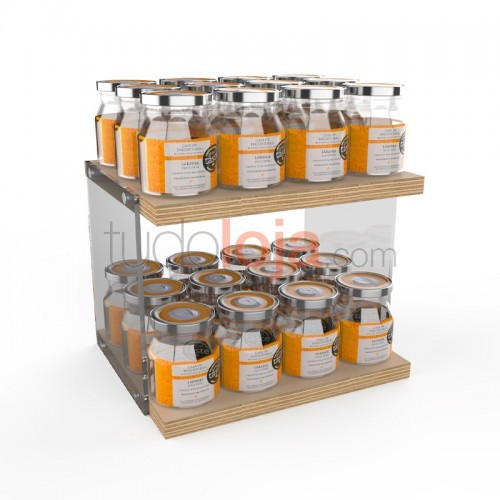 Expositor de balcão