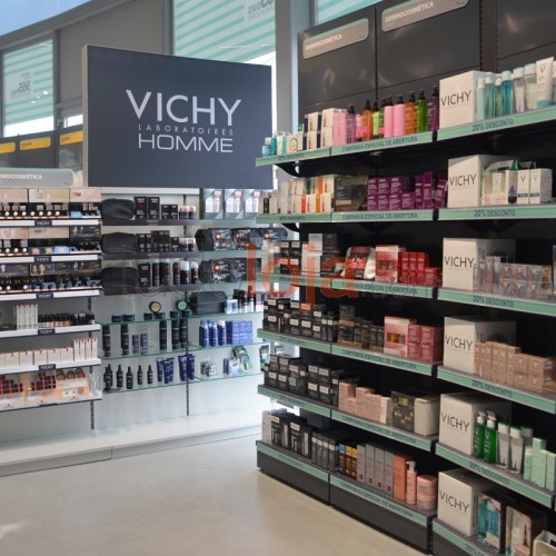 Estantes para Perfumaria e Loja de Cosmética