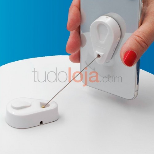 Sistema anti-roubo com cabo extensível