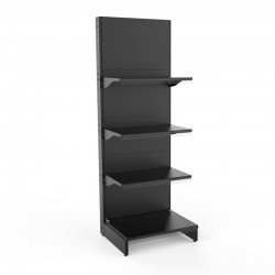 Estante Mural 503 para Espaços Comerciais - Preto