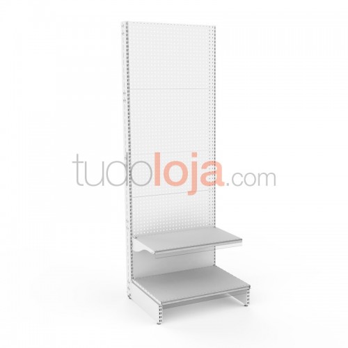 Estante Mural 505 para Espaços Comerciais - Branco